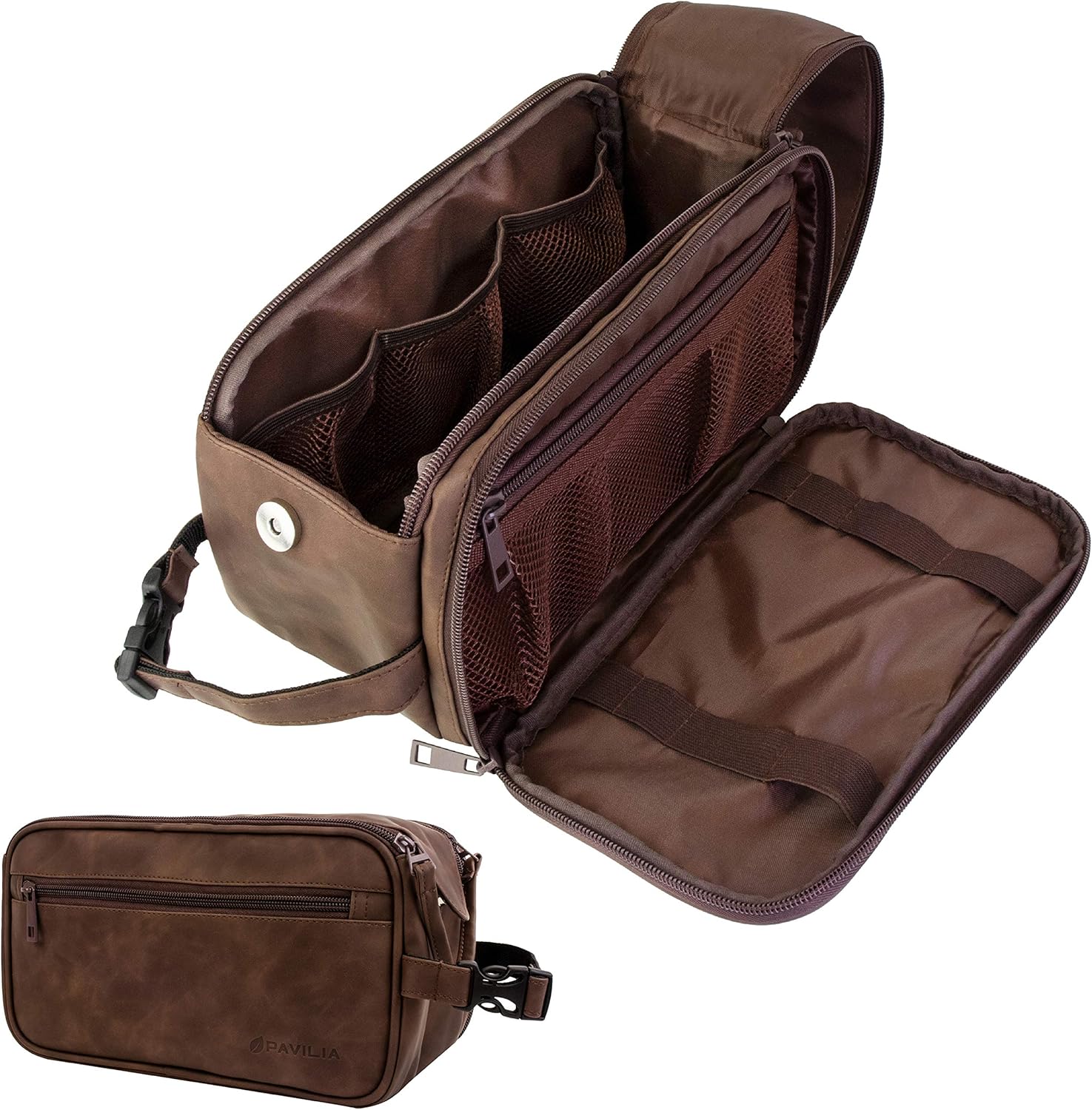 Men'S Grooming Bag - PAVILIA Toiletry Bag for Men, Travel