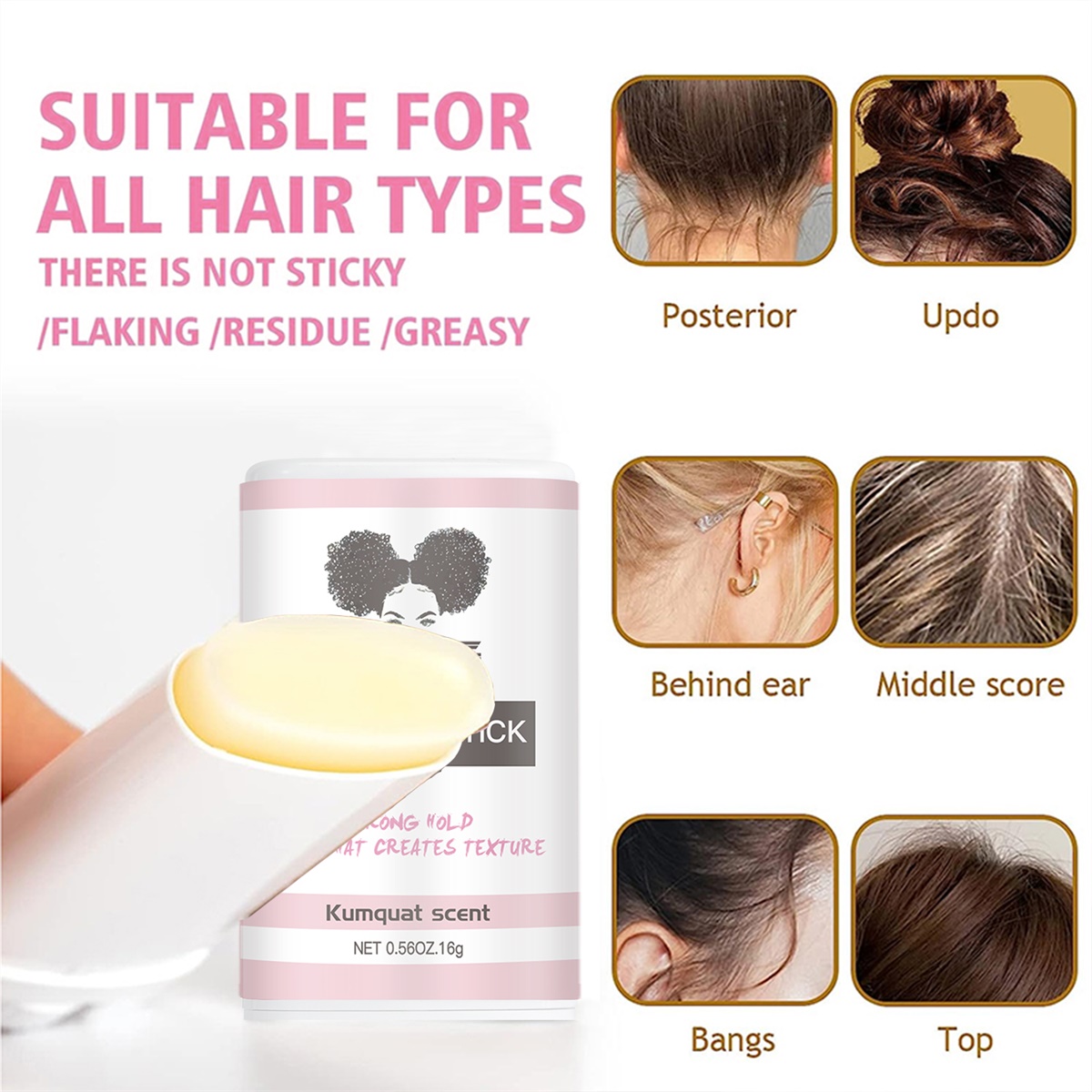 GOIPLE Flyaway Taming Wax Stic - Hair Wax Stick recension och pris