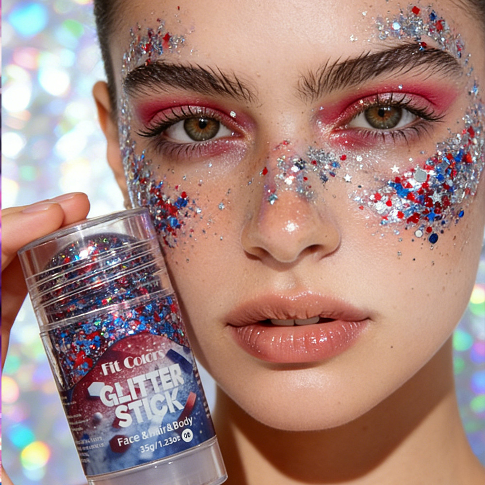 Sparkling Sequins Glitter Gel  - Hair Wax Stick recension och pris