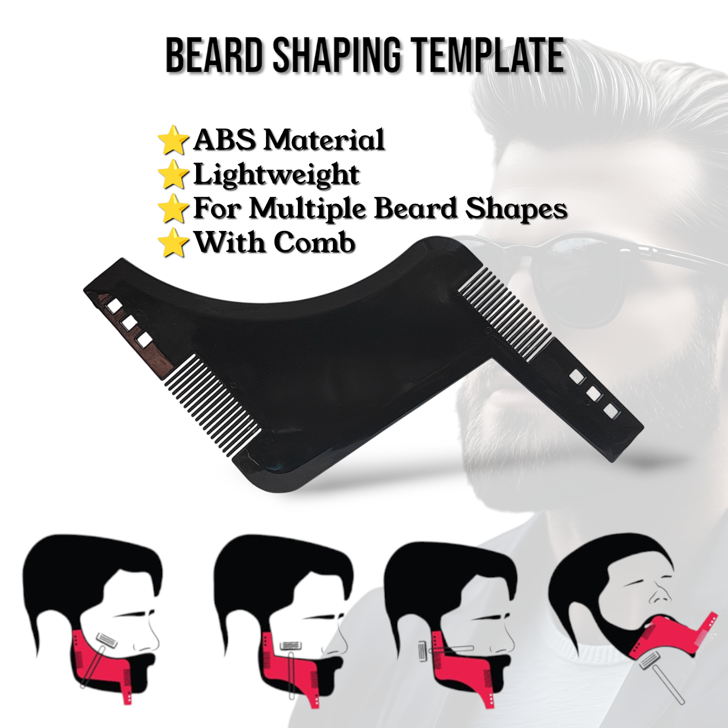 Gracemen Beard Kit - Grooming  - Men'S Grooming Bag recension och pris