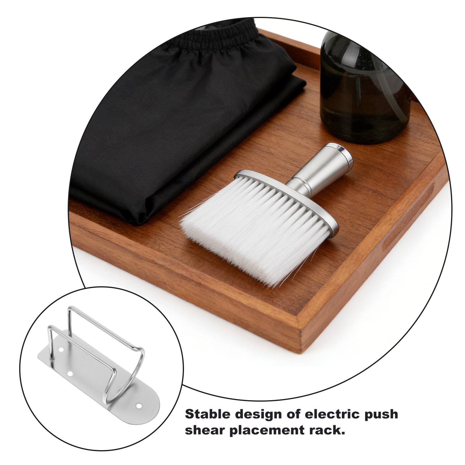 Barber Neck Duster Brush Soft  - Hair Clipper Professional recension och pris