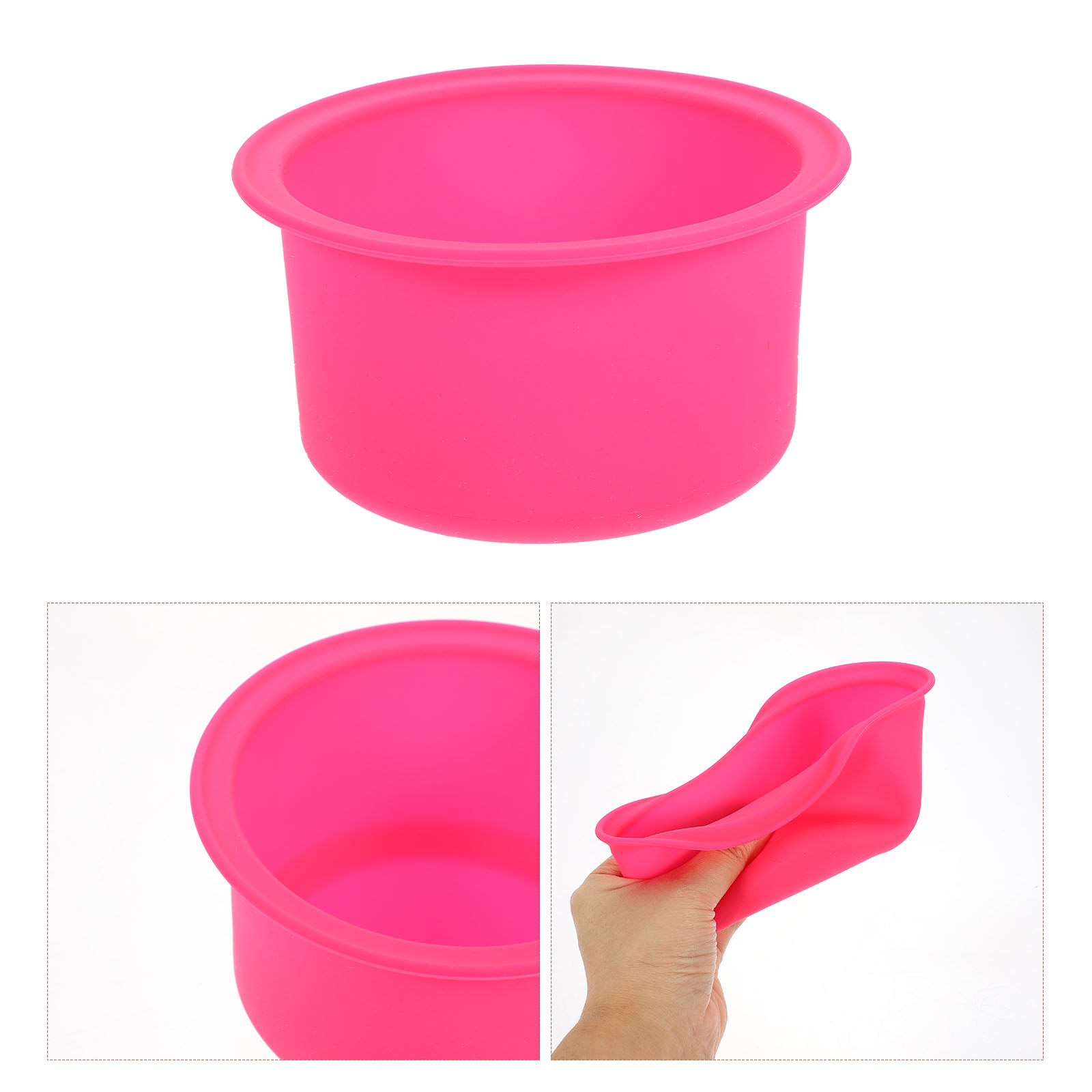 Pink Silicone Wax Melting Pot  - Hair Wax Stick recension och pris