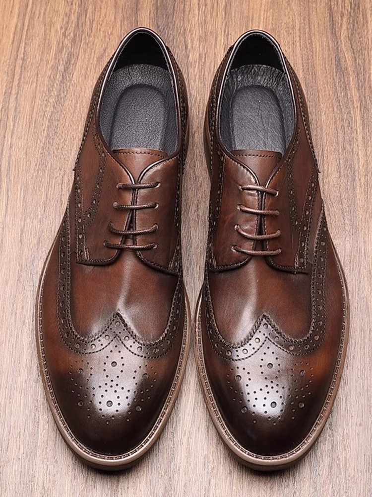 British Style Men Handmade Cow - Men'S Grooming Tips recension och pris
