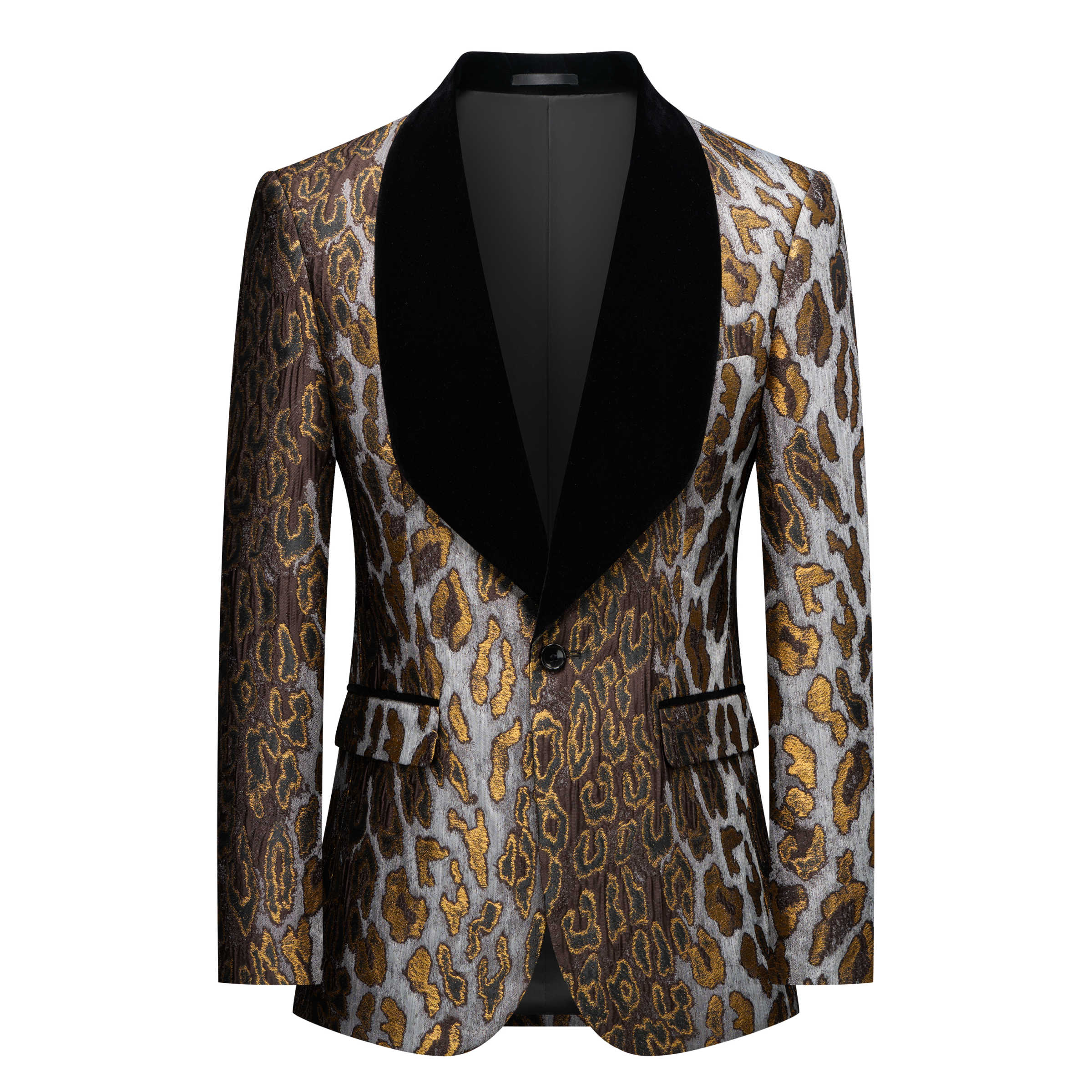 Modern Golden Patterned Jacqua - Men'S Grooming Spot recension och pris