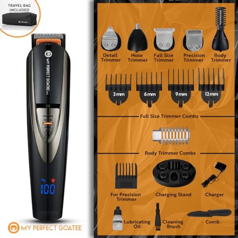 My Perfect Goatee®️ 13-in-1 Me - Men'S Grooming Bag recension och pris