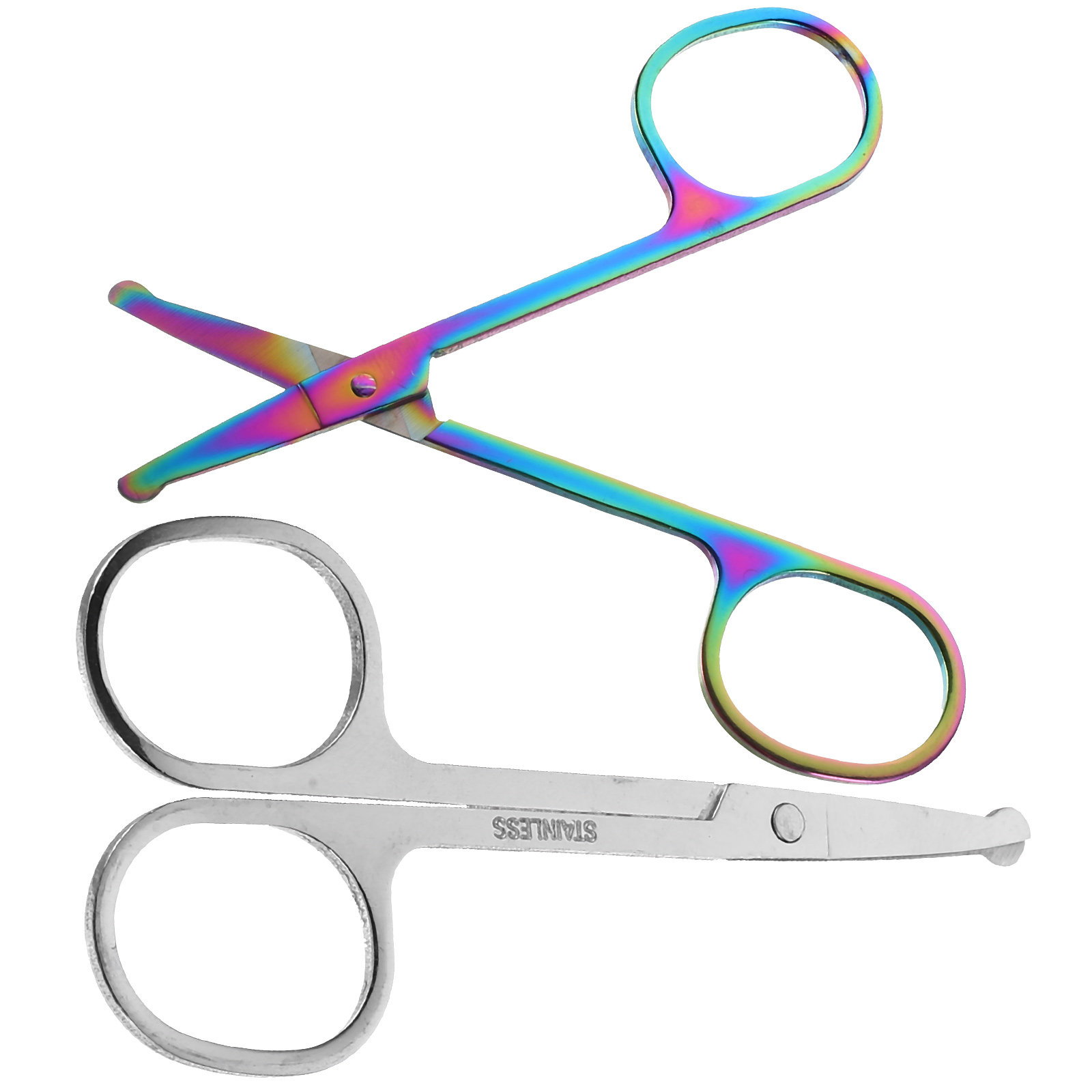 2Pcs Nose Hair Scissor Set Rou - Men'S Grooming Tips recension och pris