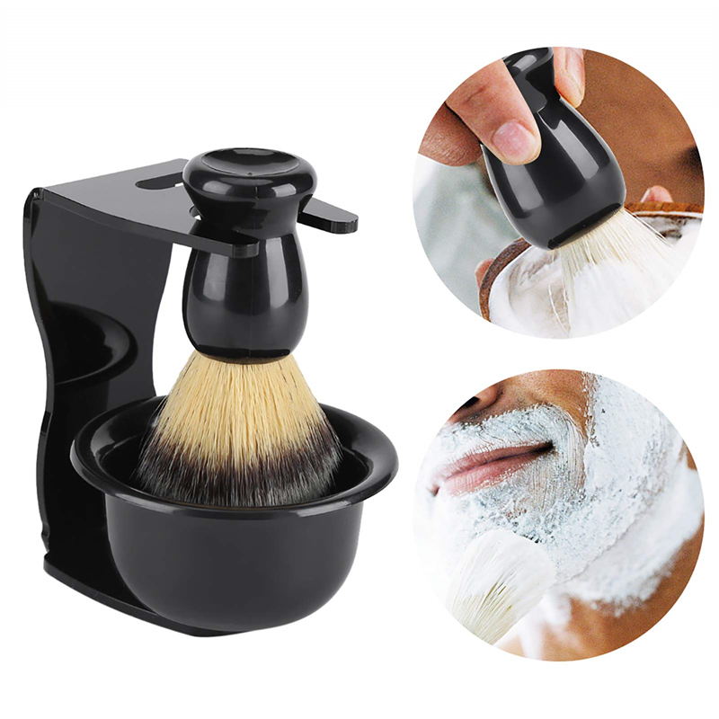 Shaving Brush and Bowl with Ac - Shaving Brush Set recension och pris
