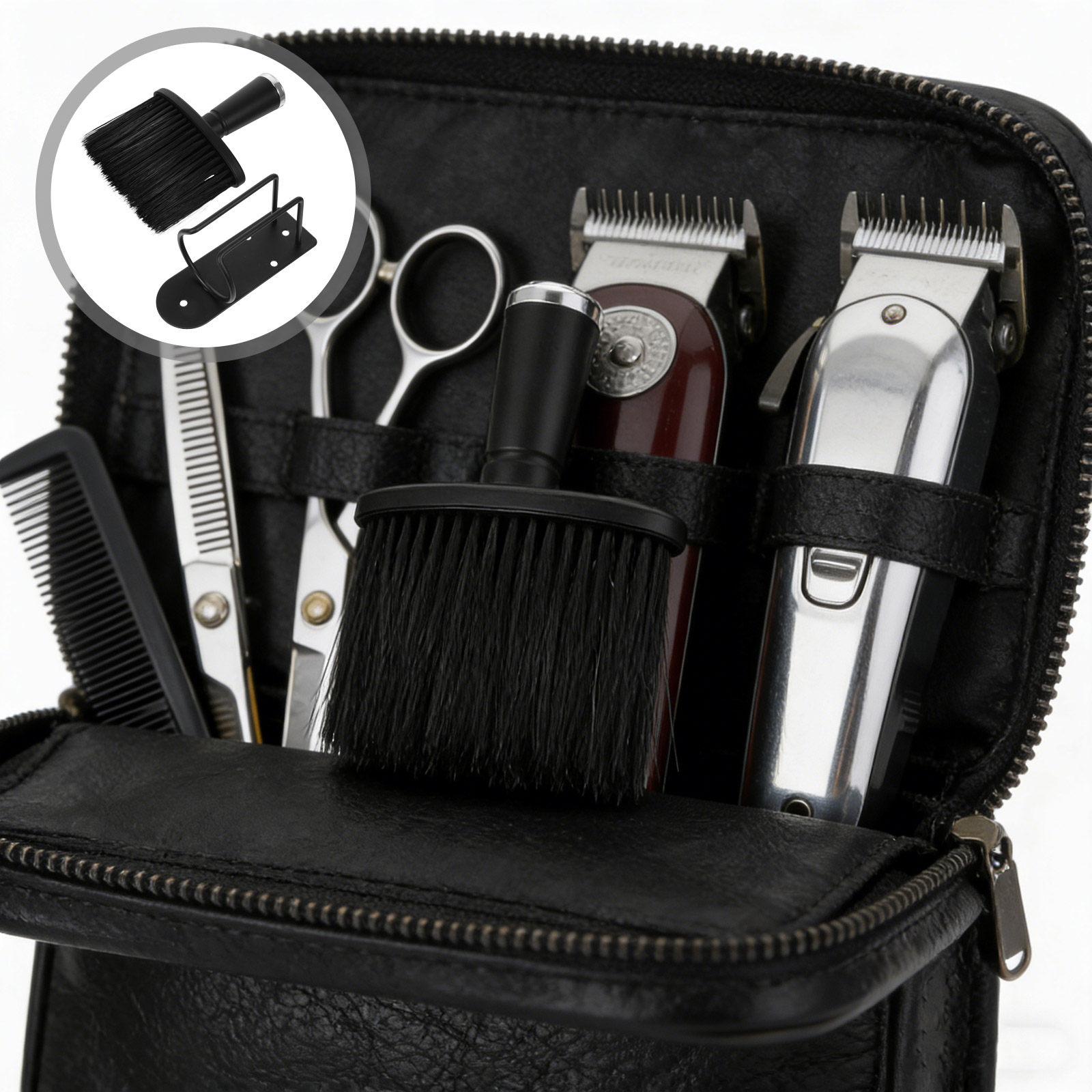 Barber Neck Duster Brush Soft  - Hair Clipper Professional recension och pris