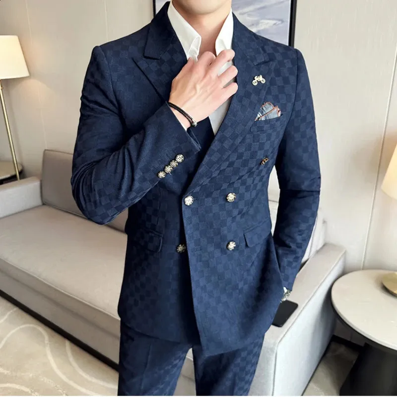 Fashion Men Suits 2 Piece Coat - Men'S Grooming Spot recension och pris