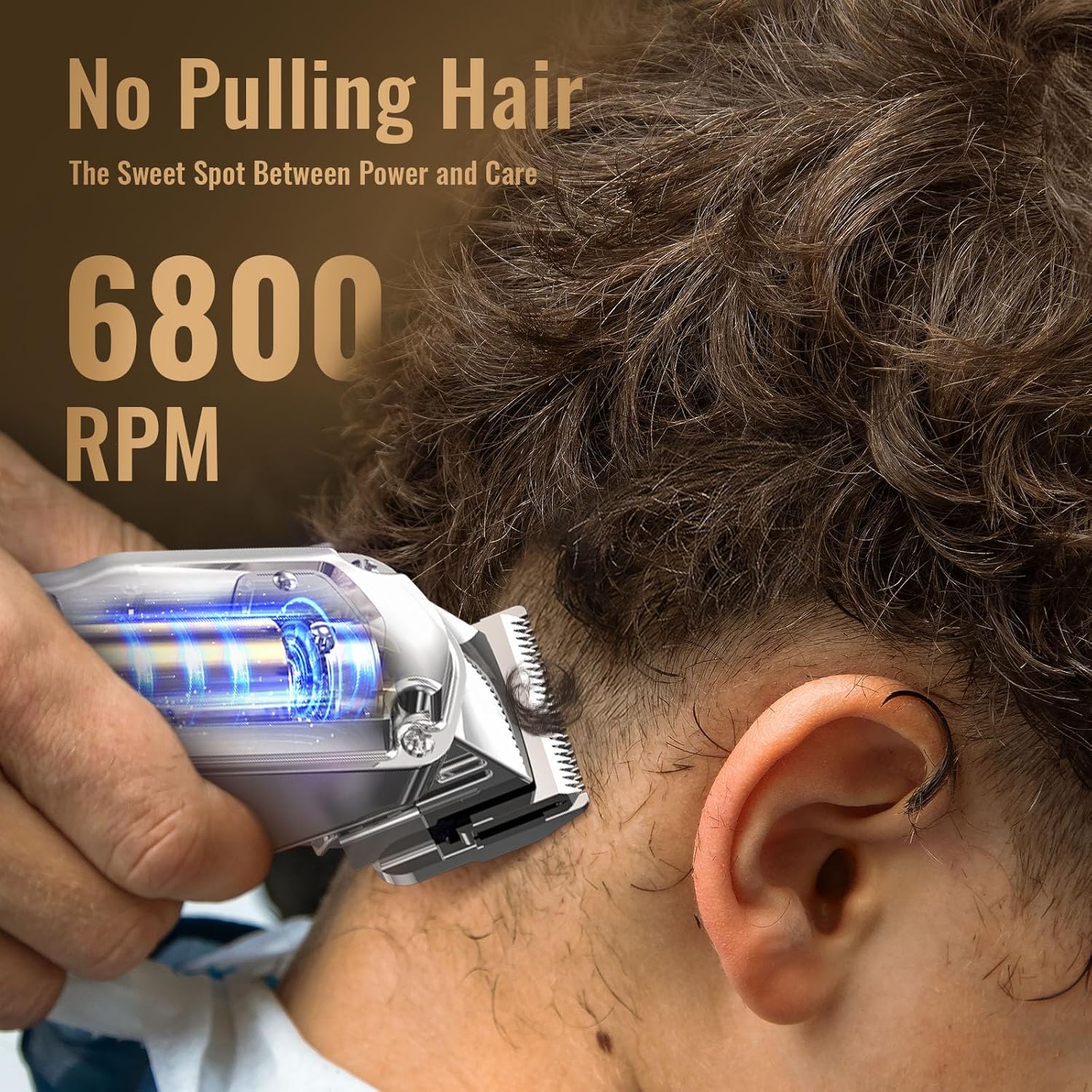 Cordless Hair Clippers and Tri - Hair Clipper Professional recension och pris