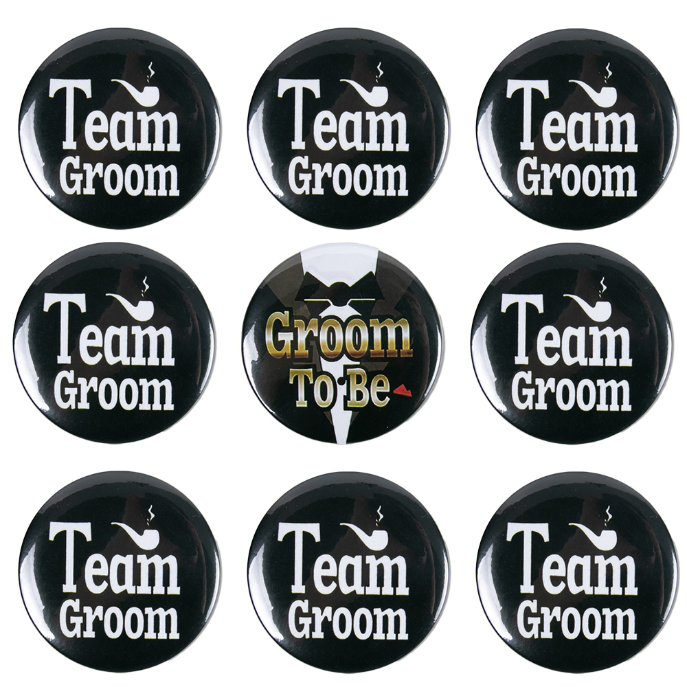 1-12pcs Bachelor Party Badge P - Men'S Grooming Ideas recension och pris