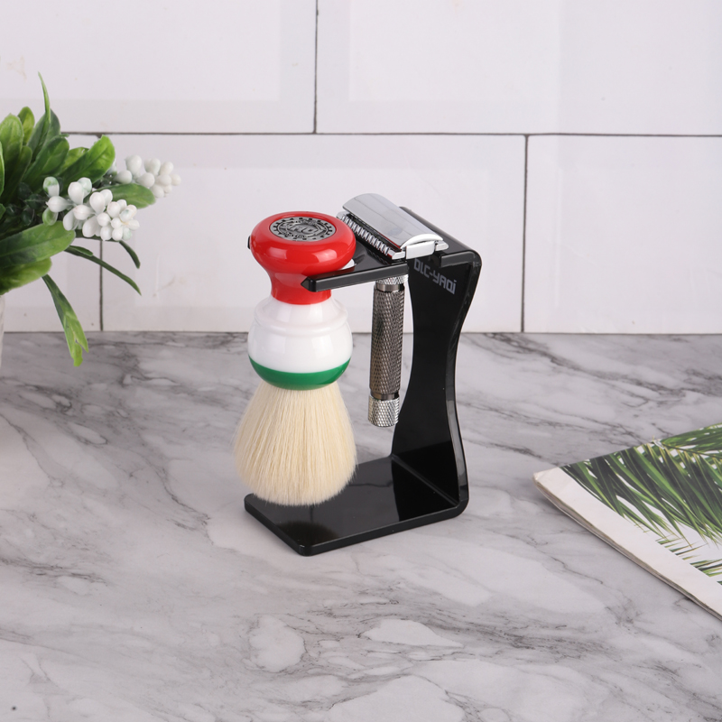 2026 YAQi Cheap Creamy Black C - Shaving Brush Set recension och pris