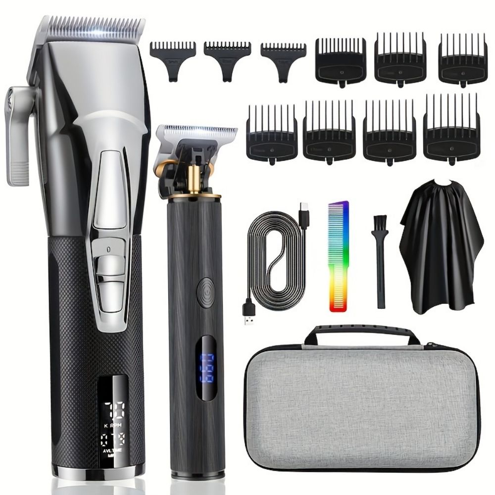 Professional Cordless Hair Cli - Men'S Grooming Bag recension och pris