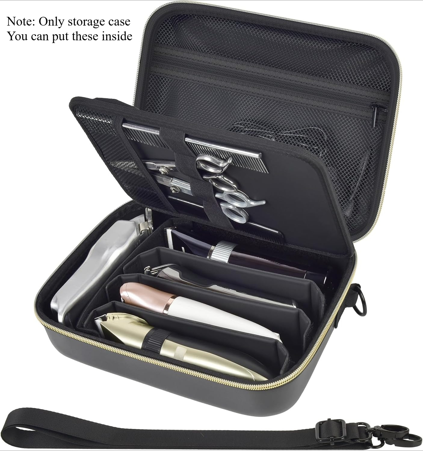 Barber Case for Hair Clippers  - Men'S Grooming Bag recension och pris