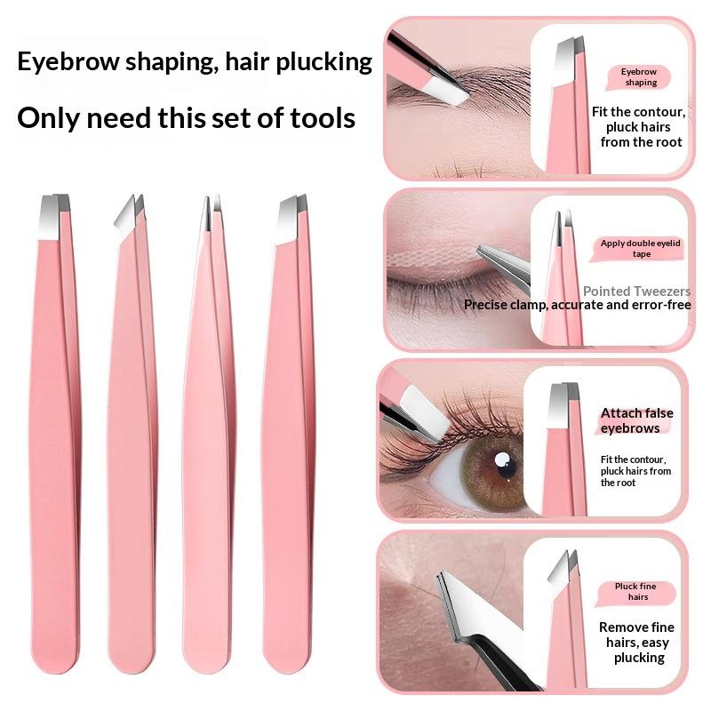 4Pcs Colorful Stainless Steel  - Men'S Grooming Bag recension och pris