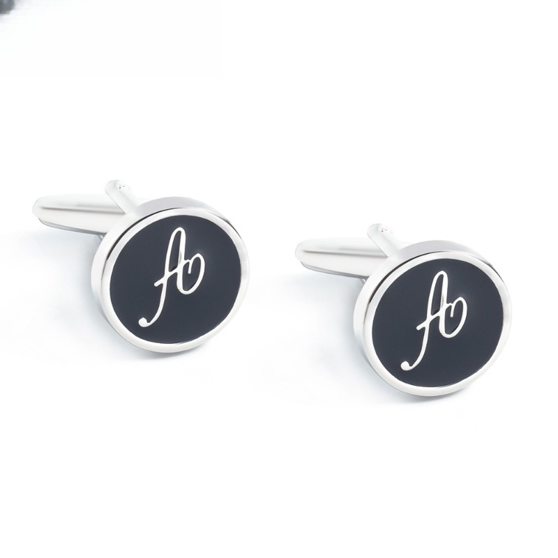 Vintage Script Initial Cufflin - Z Men'S Grooming recension och pris