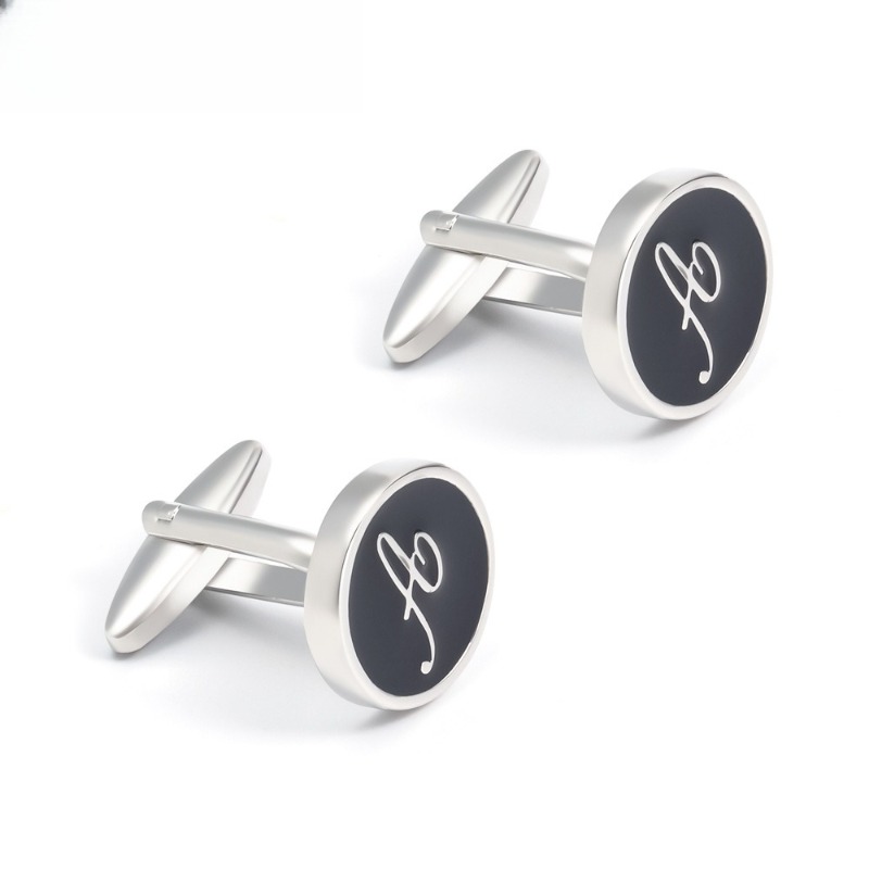 Vintage Script Initial Cufflin - Z Men'S Grooming recension och pris