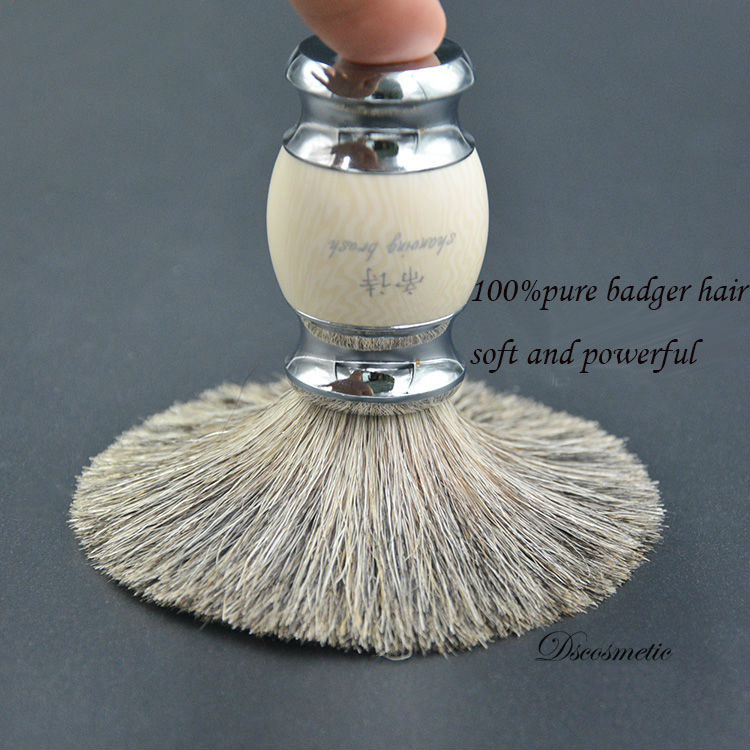 vintage hand-crafted pure Badg - Shaving Brush Set recension och pris