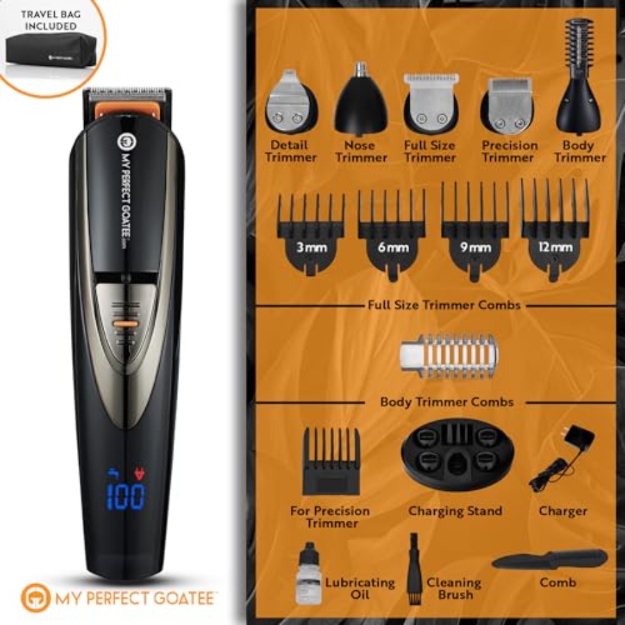 My Perfect Goatee®️ 13-in-1 Me - Men'S Grooming Bag recension och pris