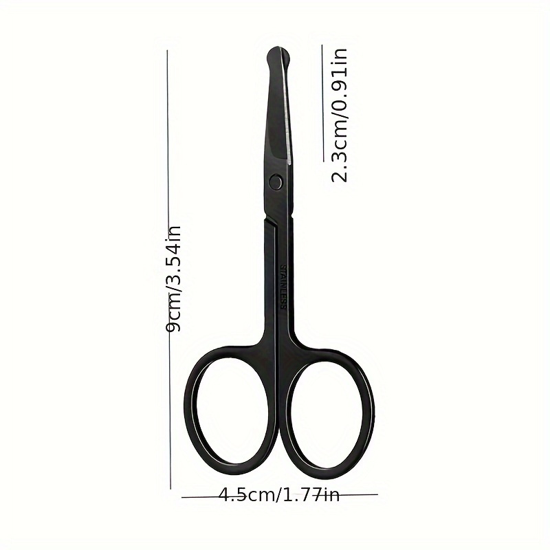 Stainless Steel Rounded Tip No - Men'S Grooming Tips recension och pris