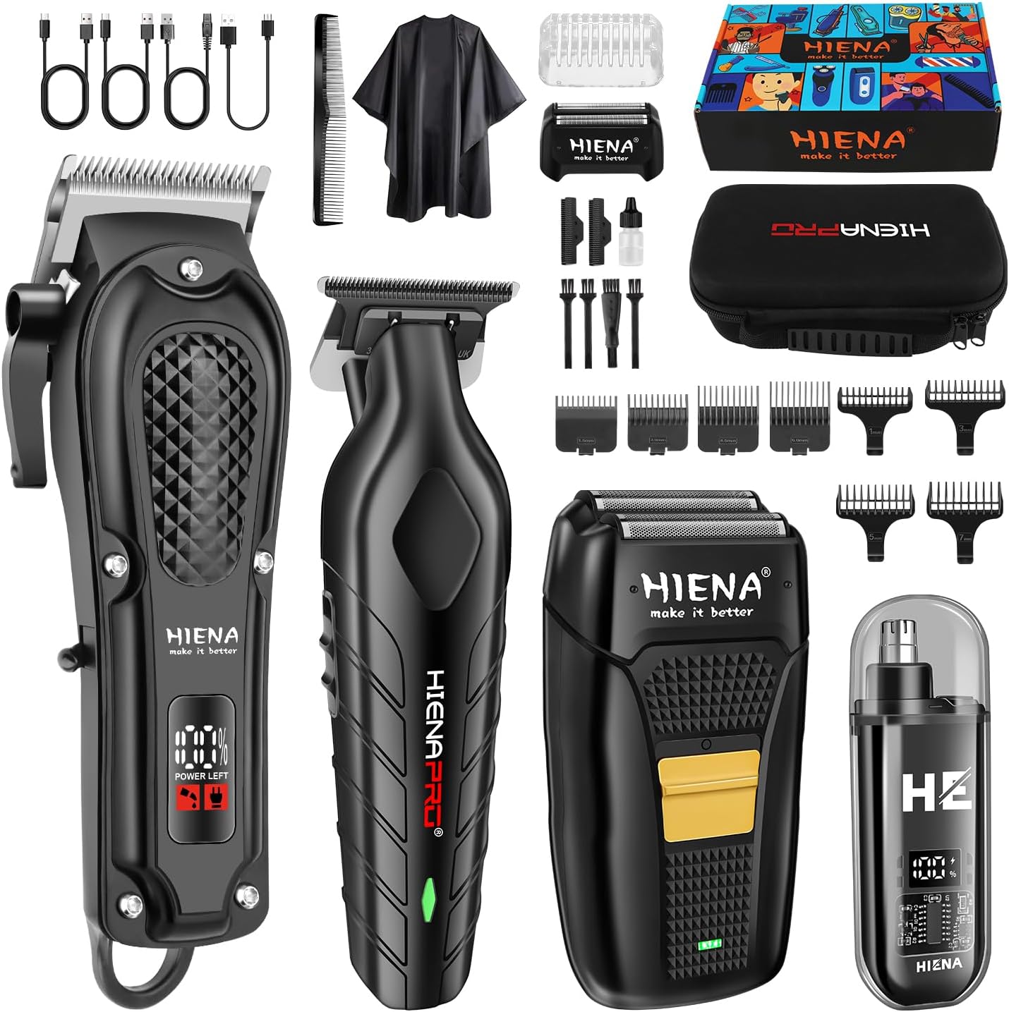Professional Cordless Hair Cli - Hair Clipper Professional recension och pris