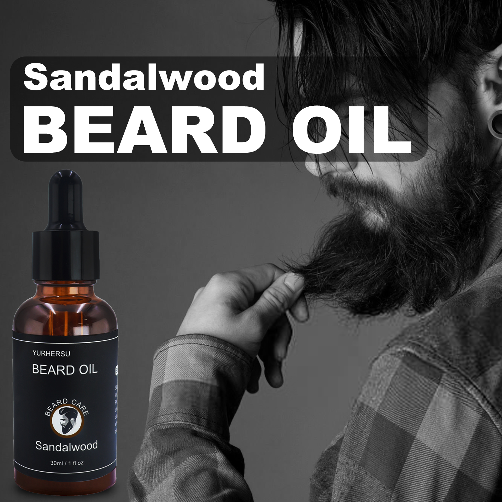 7Pcs Beard Care Kit for Men, G - Shaving Brush Set recension och pris